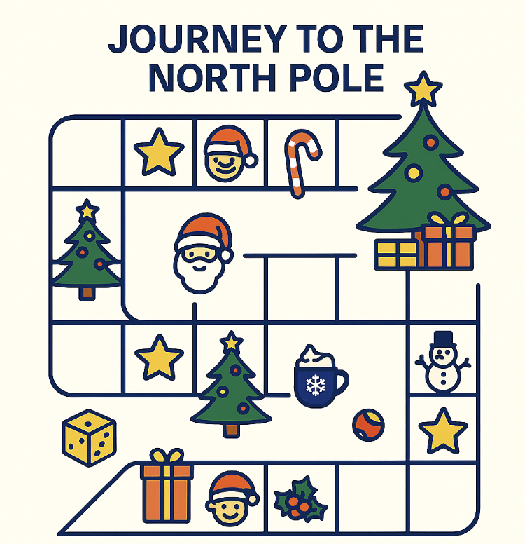 BOARDGAME – JOURNEY TO THE NORTH POLE
